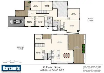 Floorplan of Homely house listing, 38 Exeter Street, Ashgrove QLD 4060