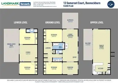 Floorplan of Homely house listing, 13 Somerset Court, Bannockburn VIC 3331