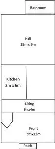 Floorplan of Homely house listing, 24 Reed Street, Murrayville VIC 3512