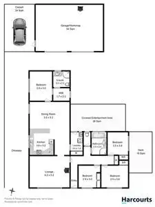 Floorplan of Homely house listing, 20 East Bagdad Road, Bagdad TAS 7030