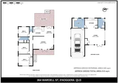 Floorplan of Homely house listing, 364 Wardell St, Enoggera QLD