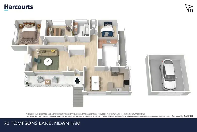 Floorplan of Homely house listing, 72 Tompsons Lane, Newnham TAS 7248