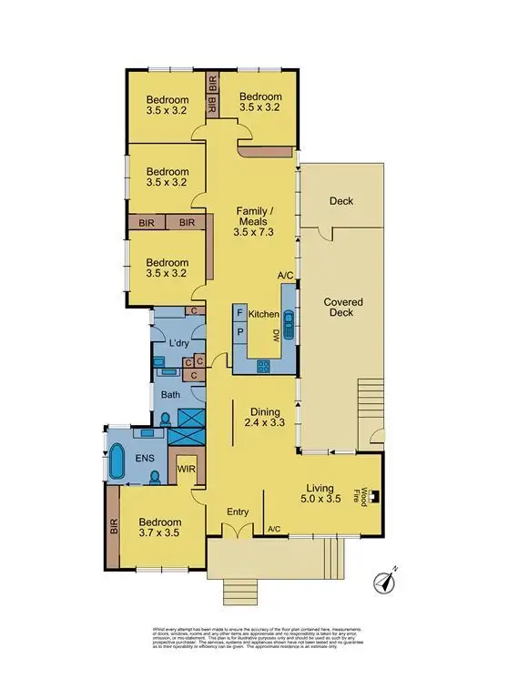 Floorplan of Homely house listing, 1 Hatfield Court, Vermont South VIC 3133