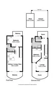 Floorplan of Homely house listing, 4/67 Barrage Road, Goolwa South SA 5214