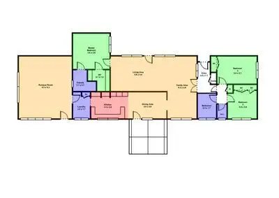 Floorplan of Homely rural property listing, 2 Raglan Street, Miners Rest VIC 3352