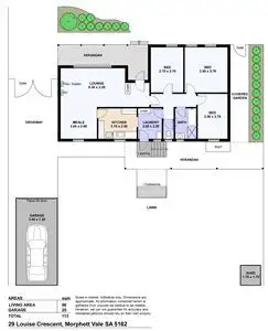 Floorplan of Homely house listing, 29 Louise Crescent, Morphett Vale SA 5162