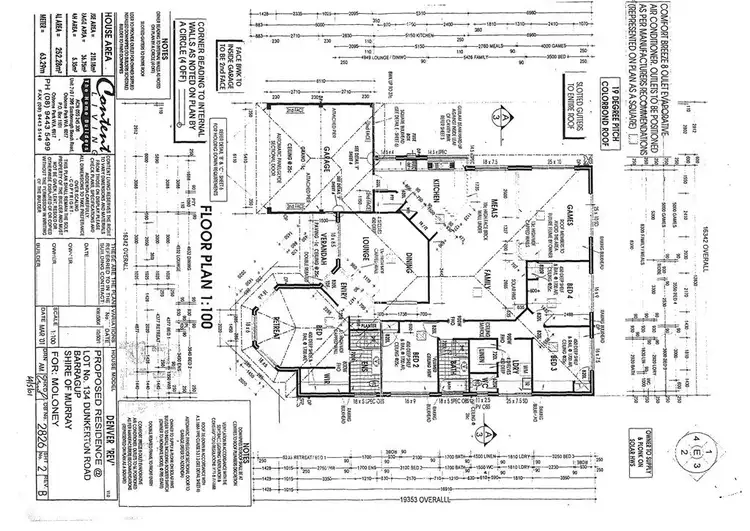 Floorplan of Homely house listing, 439 Dunkerton Road, Barragup WA 6209