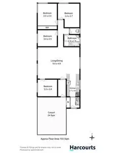 Floorplan of Homely house listing, 4 Tapner Court, Triabunna TAS 7190