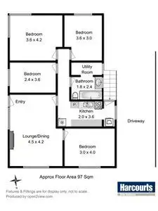 Floorplan of Homely house listing, 19 Currajong Street, Mornington TAS 7018