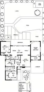Floorplan of Homely house listing, 39 Honeyton Street, Seaton SA 5023
