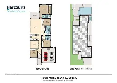 Floorplan of Homely house listing, 18 Saltburn Place, Wakerley QLD 4154