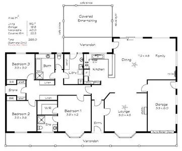 Floorplan of Homely house listing, Address available on request