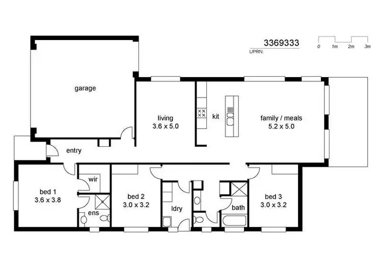 Floorplan of Homely house listing, D.H.A (Defence Housing Australia), Andrews Farm SA 5114