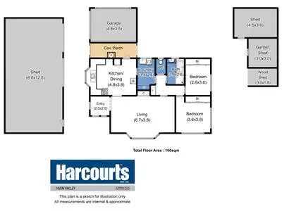 Floorplan of Homely house listing, 33 Bennetts Road, Mountain River TAS 7109