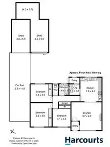 Floorplan of Homely house listing, 17 Murdoch Avenue, New Norfolk TAS 7140