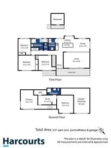 Floorplan of Homely house listing, 17 Sophia Street, Kingston TAS 7050