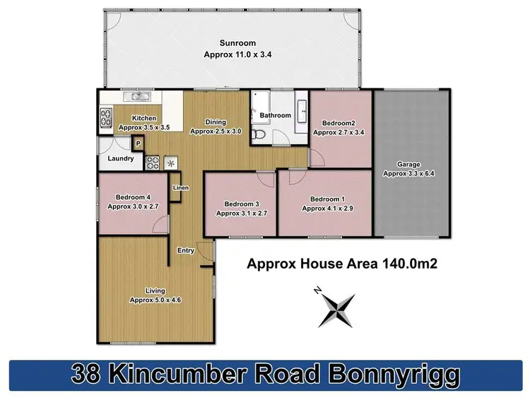Floorplan of Homely house listing, 38 Kincumber Street, Bonnyrigg NSW 2177