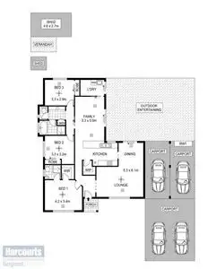 Floorplan of Homely house listing, 62 Magdalena Crescent, Paralowie SA 5108