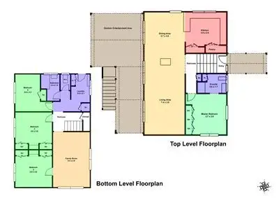 Floorplan of Homely house listing, 630 Post Office Road, Ross Creek VIC 3351