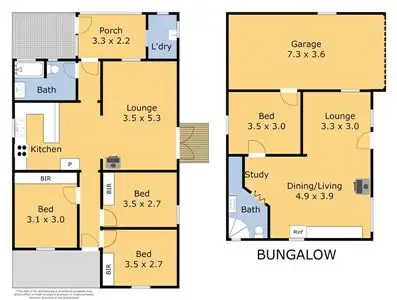 Floorplan of Homely house listing, 195 Ackland Road, Lethbridge VIC 3332