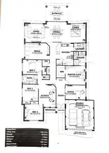 Floorplan of Homely house listing, 6 Hookwood Road, Morley WA 6062
