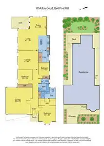 Floorplan of Homely house listing, 8 Molloy Court, Bell Post Hill VIC 3215