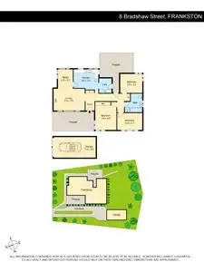 Floorplan of Homely house listing, 8 Bradshaw Street, Frankston VIC 3199