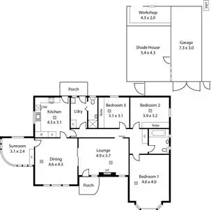Floorplan of Homely house listing, 23 Fife Avenue, Torrens Park SA 5062