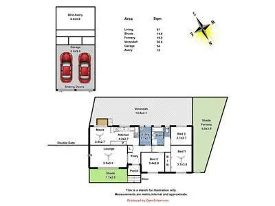 Floorplan of Homely house listing, 24 Butler Street, Mallala SA 5502