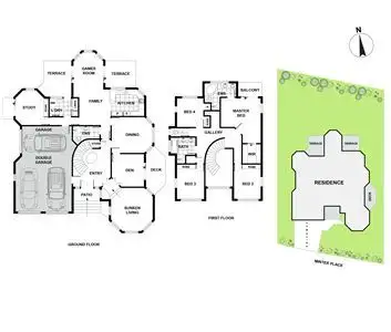 Floorplan of Homely house listing, 6 Minter Place, Nicholls ACT 2913