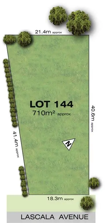 Floorplan of Homely land listing, 11 Lascala Avenue, Sellicks Beach SA 5174