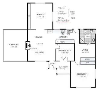Floorplan of Homely house listing, 122 Wattle Drive, Mccracken SA 5211