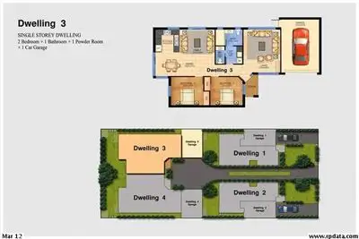Floorplan of Homely unit listing, 3/36 Milton Avenue, Clayton South VIC 3169