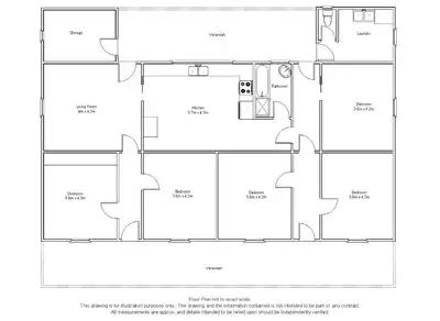 Floorplan of Homely house listing, 20 Houghton Street, Jamestown SA 5491