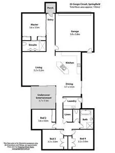 Floorplan of Homely house listing, 23 Congo Circuit, Springfield QLD 4300