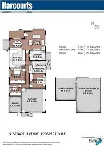 Floorplan of Homely house listing, 9 Stuart Ave, Prospect Vale TAS 7250