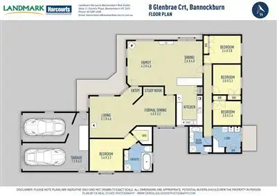 Floorplan of Homely house listing, 8 Glenbrae Court, Bannockburn VIC 3331