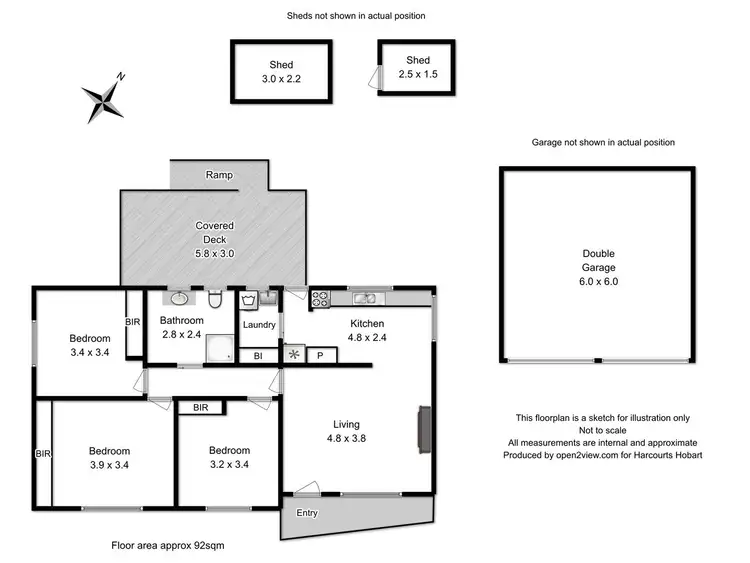 Floorplan of Homely house listing, 16 Mount View Road, Glenorchy TAS 7010