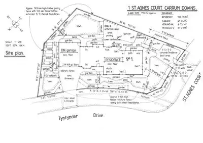 Floorplan of Homely house listing, 1 St Agnes Court, Carrum Downs VIC 3201