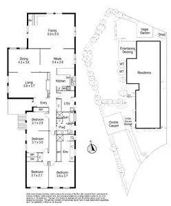 Floorplan of Homely house listing, Address available on request