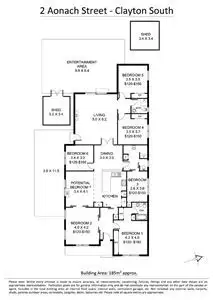 Floorplan of Homely house listing, 2 Aonach Street, Clayton South VIC 3169