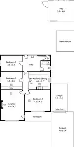 Floorplan of Homely house listing, 20 Hill Avenue, Cumberland Park SA 5041
