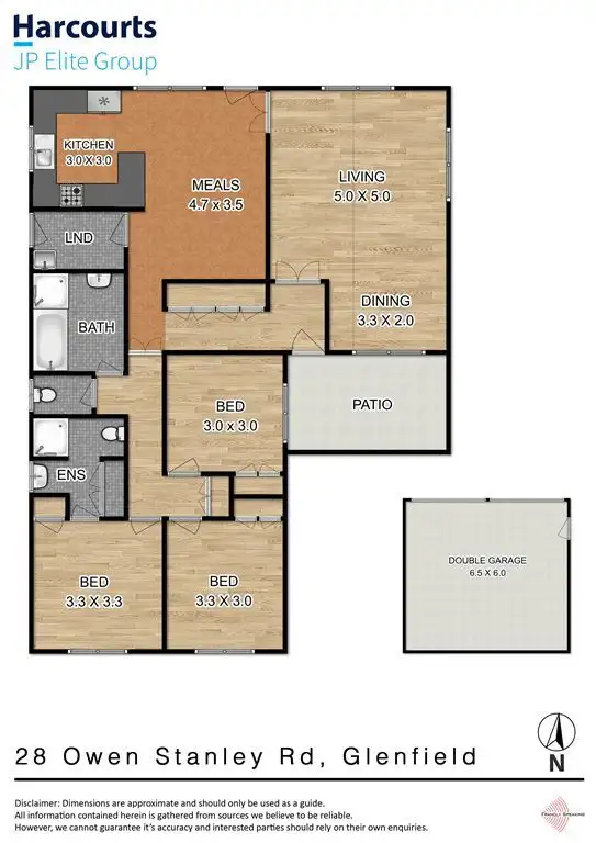 Floorplan of Homely house listing, 28 Owen Stanley Road, Glenfield NSW 2167