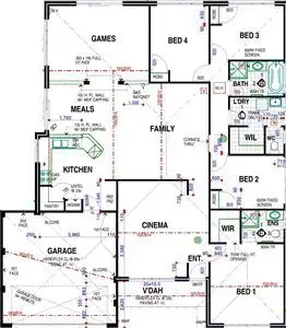 Floorplan of Homely house listing, 7 Tortorici Ave, Sinagra WA 6065