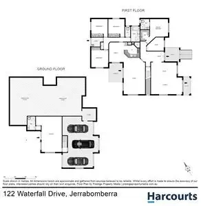 Floorplan of Homely house listing, 122 Waterfall Drive, Jerrabomberra NSW 2619