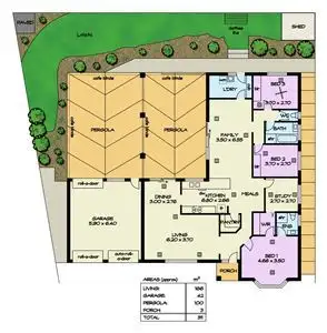 Floorplan of Homely house listing, 14 Redgate Court, Moana SA 5169