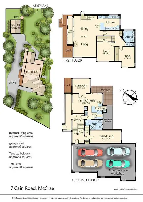 Floorplan of Homely house listing, 7 Cairn Road, Mccrae VIC 3938
