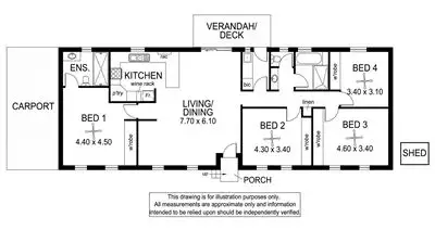 Floorplan of Homely house listing, 25 Cairns Crescent, Riverton SA 5412