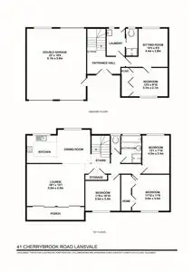 Floorplan of Homely house listing, 41 Cherrybrook Rd, Lansvale NSW 2166