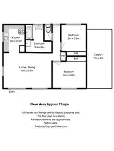 Floorplan of Homely apartment listing, Address available on request